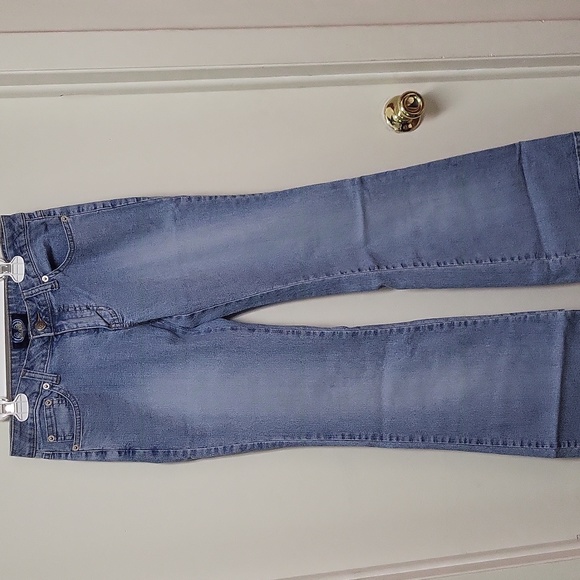 Angels Jeans Jeans Vintage Angels Lt Blue Stretchy Bootcut Jeans